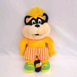 Vintage Max The Raccoon Plush Stuffed Animal